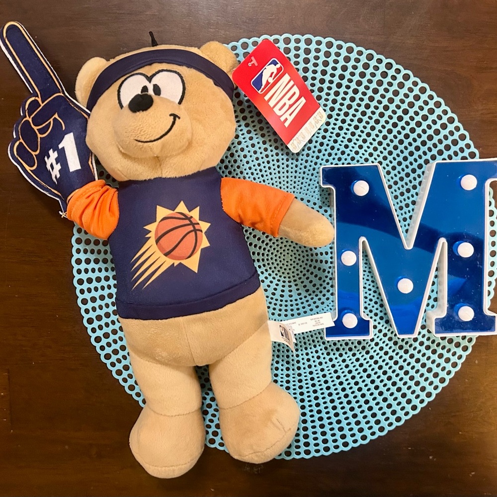 NBA Phoenix Suns Plush Bear with Jersey